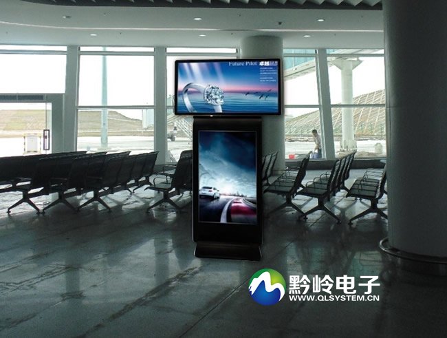 机场候机室式立式双屏液晶广告机